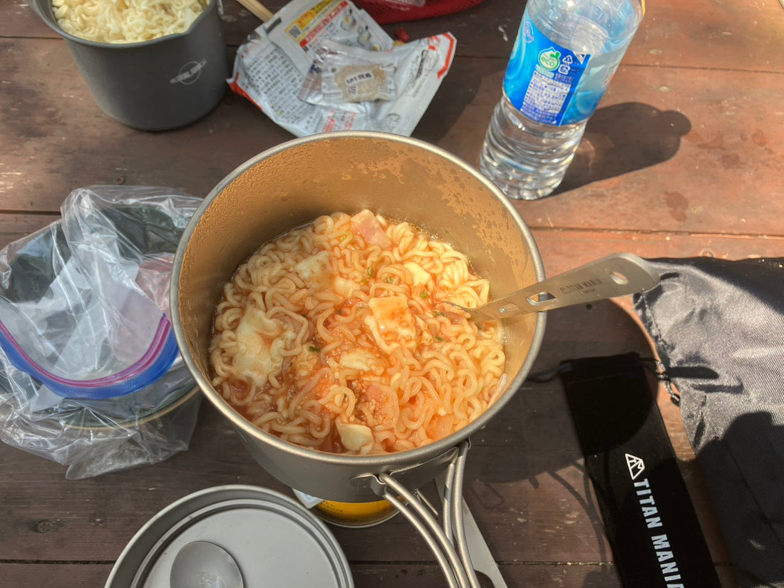 山ご飯レシピ　イタリアントマトラーメン