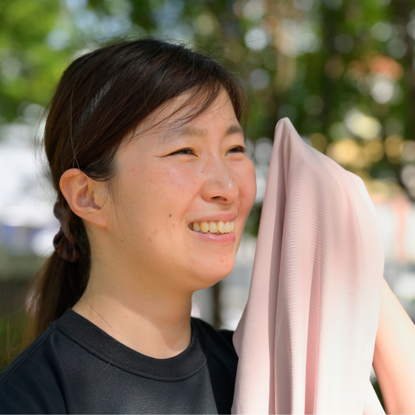 すおーる　ストールみたいに使える大判吸水速乾タオル