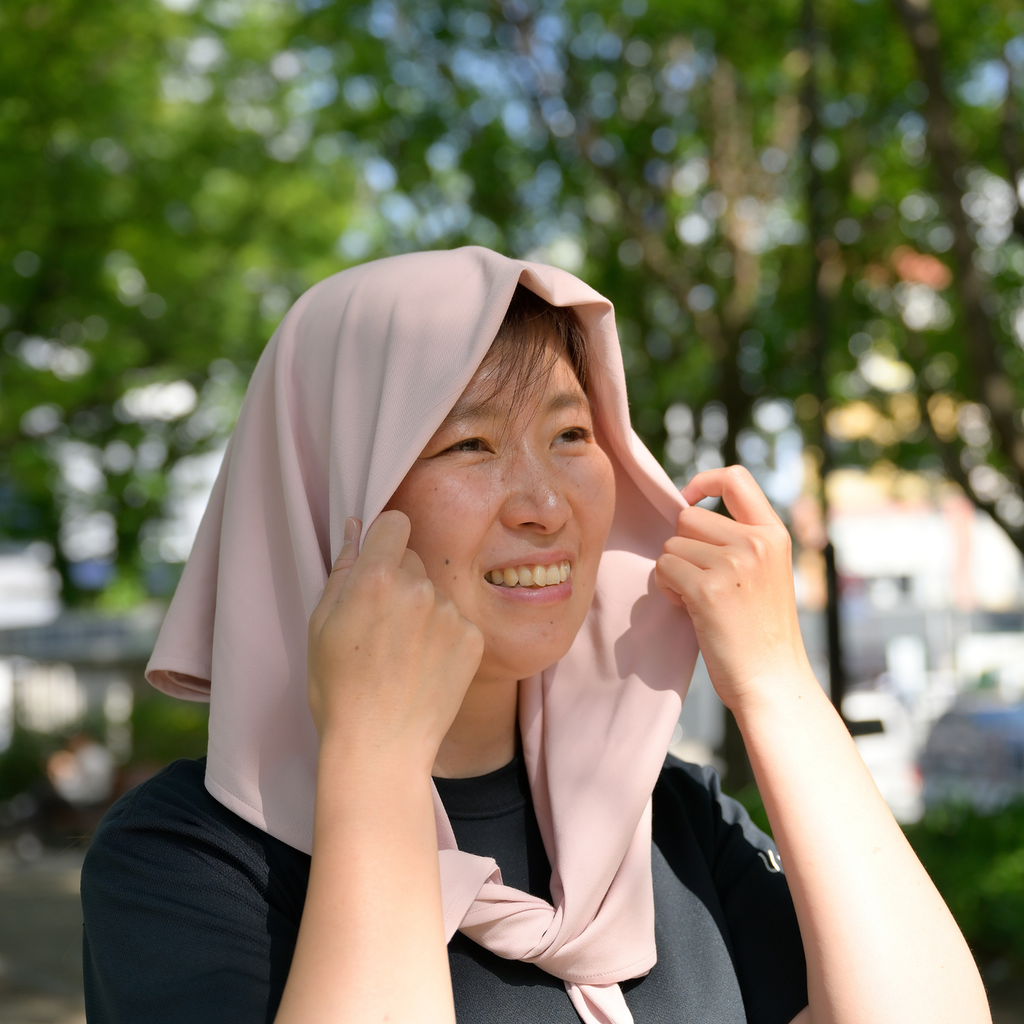 すおーる　ストールみたいに使える大判吸水速乾タオル