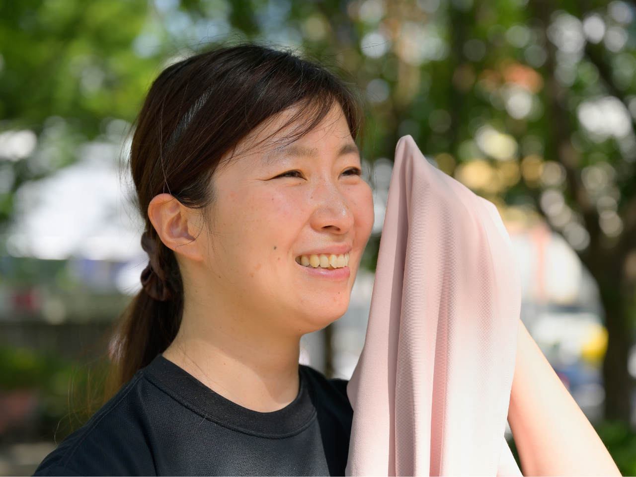 すおーる　ストールみたいに使える大判吸水速乾タオル